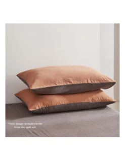Cotton Double Sheet Set In Orange/Brown 12 Cotton Double Sheet Set In Orange/Brown -Furniture Series Store 884106820 4 720x928