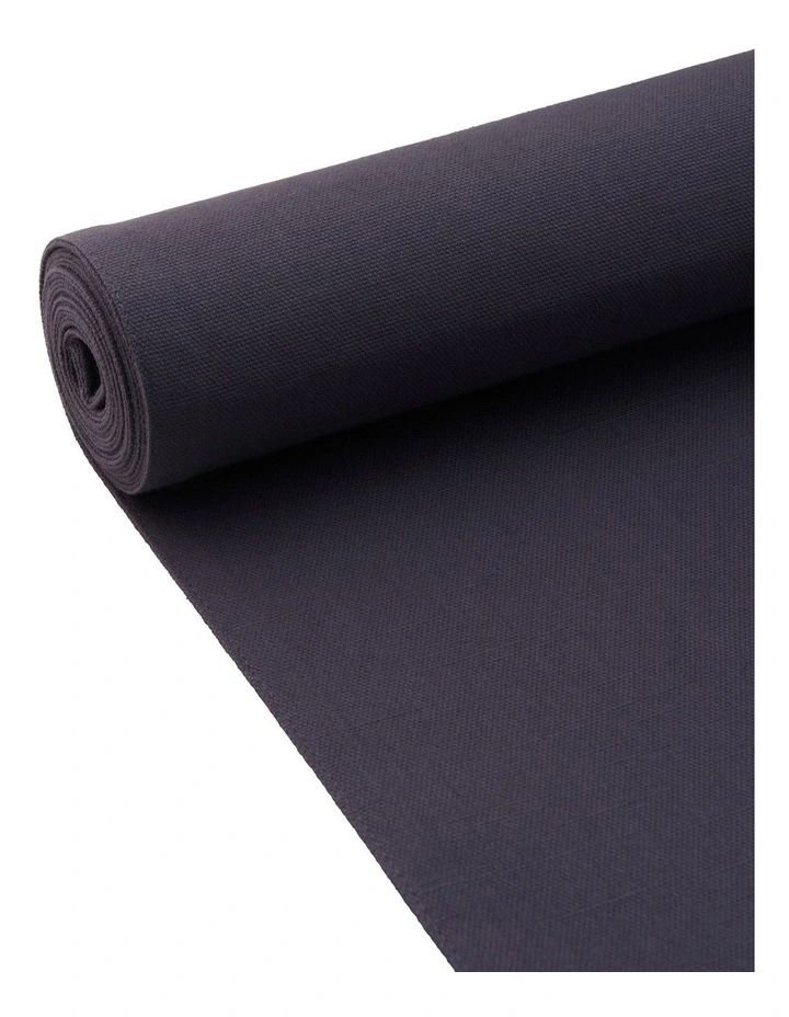 Maxwell & Williams Cotton Classics Cotton Runner 150x33cm Slate 4 Maxwell & Williams Cotton Classics Cotton Runner 150x33cm Slate - Image 2