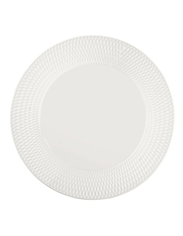 Maxwell & Williams White Basics Diamonds Footed Cake Stand 25cm Gift Boxed 4 Maxwell & Williams White Basics Diamonds Footed Cake Stand 25cm Gift Boxed - Image 2