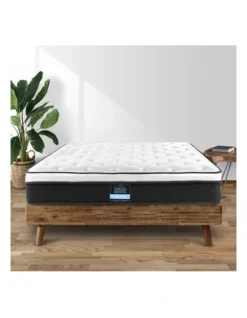 Mattress Euro Top Bed Bonnell Spring Foam King Single 21cm