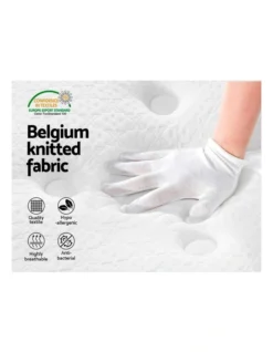 Mattress Euro Top Bed Bonnell Spring Foam King Single 21cm -Furniture Series Store 887810500 6 720x928