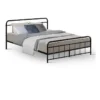 Leo Metal Bed Frame Queen Size Black -Furniture Series Store 888189130 1 720x928