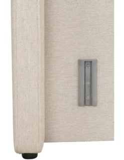 Luxor Tufted & Wing Headboard 120 Flaxen -Furniture Series Store 893596420 4 720x928