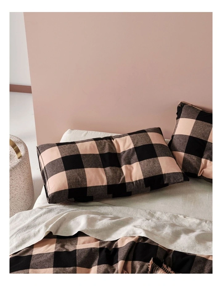 Linen House Wren Quilt Cover Set Caviar 4 Linen House Wren Quilt Cover Set Caviar - Image 2