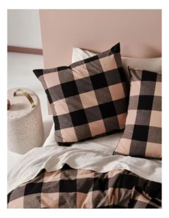 Linen House Wren Quilt Cover Set Caviar 7 Linen House Wren Quilt Cover Set Caviar -Furniture Series Store 895065670 895063330 3 720x928