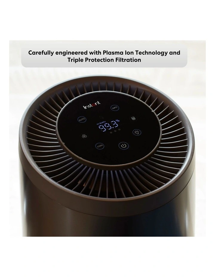Air Purifier AP300 Plasma Ion Technology & HEPA-13 Filter Large Black 150-0037-01-AU 4 Air Purifier AP300 Plasma Ion Technology & HEPA-13 Filter Large Black 150-0037-01-AU - Image 2