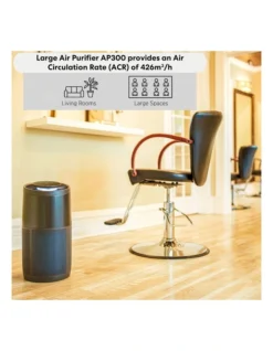 Air Purifier AP300 Plasma Ion Technology & HEPA-13 Filter Large Black 150-0037-01-AU 9 Air Purifier AP300 Plasma Ion Technology & HEPA-13 Filter Large Black 150-0037-01-AU -Furniture Series Store 895735360 4 720x928