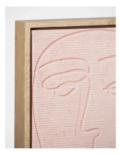 Abstract Wall Art 92.6x92.6x4.3cm In Pink -Furniture Series Store 896523940 3 1 720x928