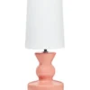 Adele Ceramic Table Lamp 48x17x17cm In Pink