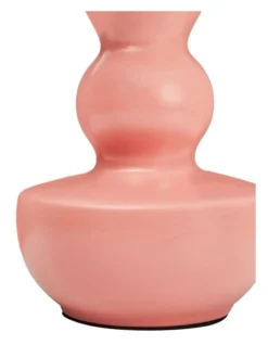 Adele Ceramic Table Lamp 48x17x17cm In Pink -Furniture Series Store 897920560 4 720x928