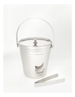 Refresh Stainless Steel Ice Bucket With Tongs