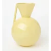 Dola Decorative Vase 18x18x28cm In Powder Yellow -Furniture Series Store 898365160 1 720x928