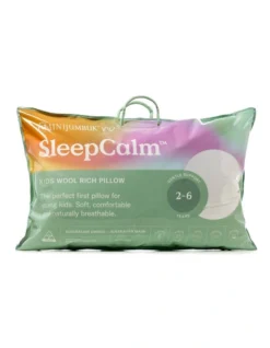 SleepCalm Kids Wool Rich Pillow 2-6 White
