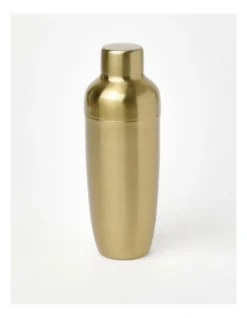 Heritage Gatsby Polished Cocktail Shaker In Gold