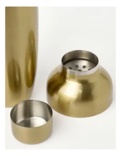 Heritage Gatsby Polished Cocktail Shaker In Gold -Furniture Series Store 907957630 3 1 720x928