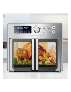 Multifunctional 25L Air Fryer In Silver -Furniture Series Store 908410870 4 1 720x928