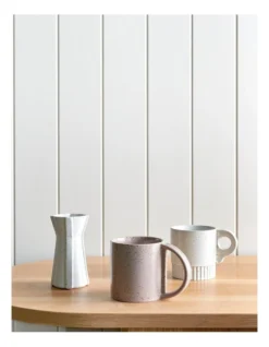 Robert Gordon X MoVida Mug Ornate Handle 350ml In White -Furniture Series Store 909482500 3 720x928