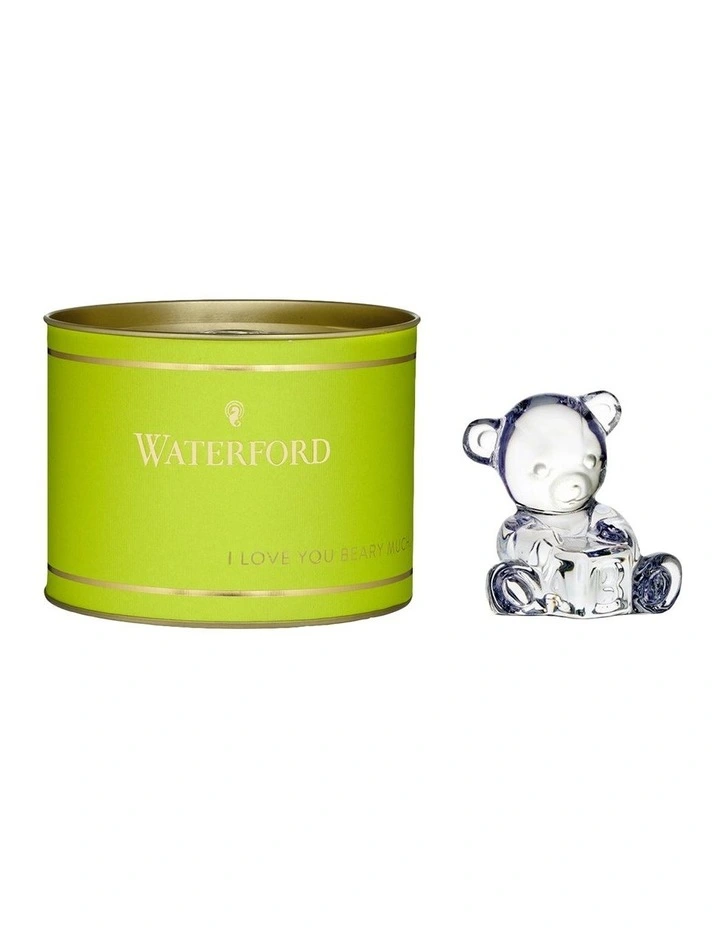 Waterford Giftology Bear On Block 7x6cm 3 Waterford Giftology Bear On Block 7x6cm