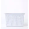 Rattan Look Medium Basket 36x30x22cm In White