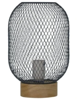 Tilda Mesh Table Lamp Grey