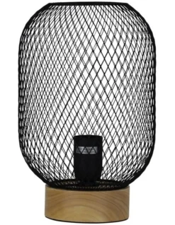 Tilda Mesh Table Lamp Black