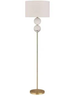 Murano Floor Lamp Brass