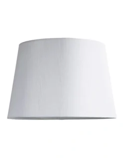 35cm Shantung Table Lamp Shade White