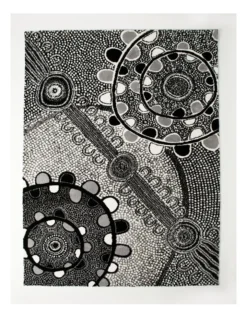 My Way Rug Art Series In Black