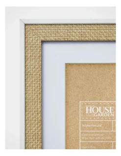 Rattan Photo Frame 15.2x15.2 In White -Furniture Series Store 920619100 3 1 720x928