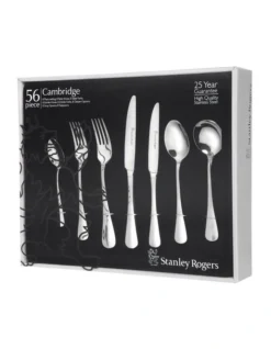 Cambridge 56 Piece Cutlery Set In Silver -Furniture Series Store 923023630 5 720x928