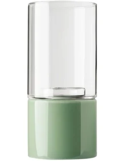 Organic Interiors Glass Flip Planter Tall In Clear