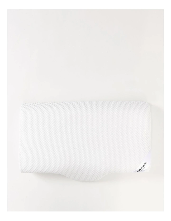 Memory Foam Contour Pillow In White 6 Memory Foam Contour Pillow In White - Image 4