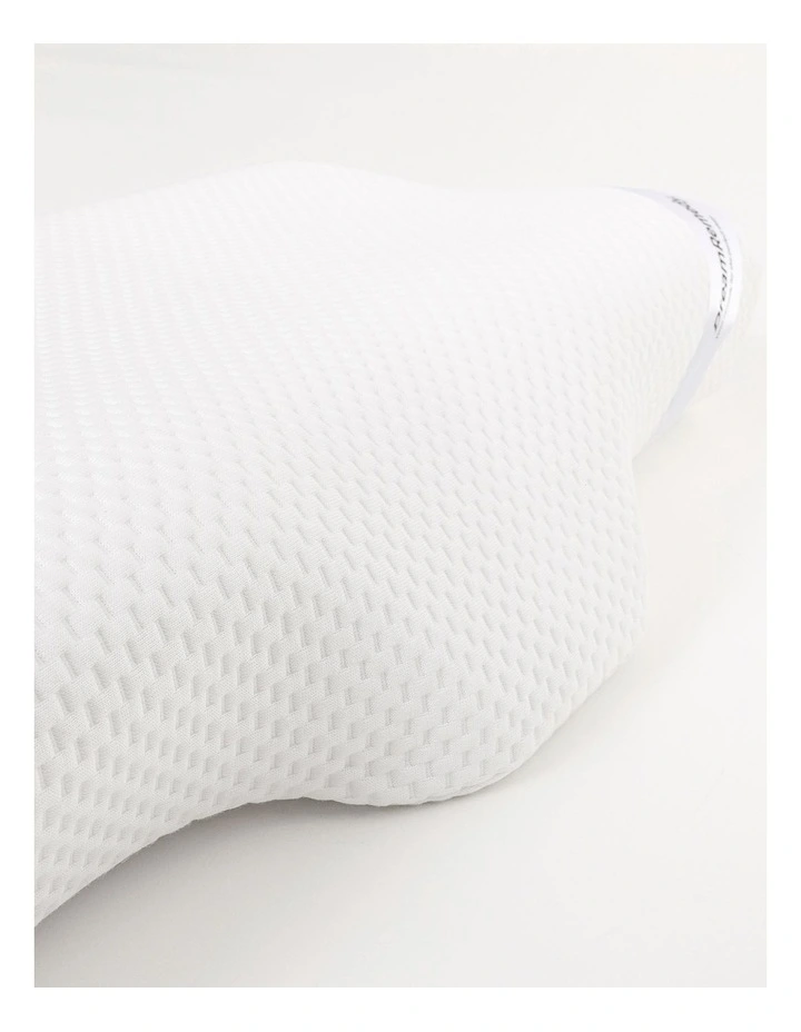 Memory Foam Contour Pillow In White 7 Memory Foam Contour Pillow In White - Image 5