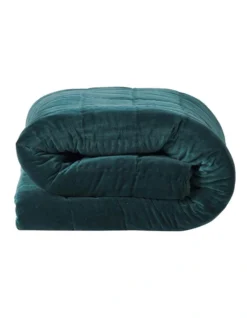 Luxury Velvet Coverlet Indian Teal 9 Luxury Velvet Coverlet Indian Teal -Furniture Series Store 925542280 3 720x928