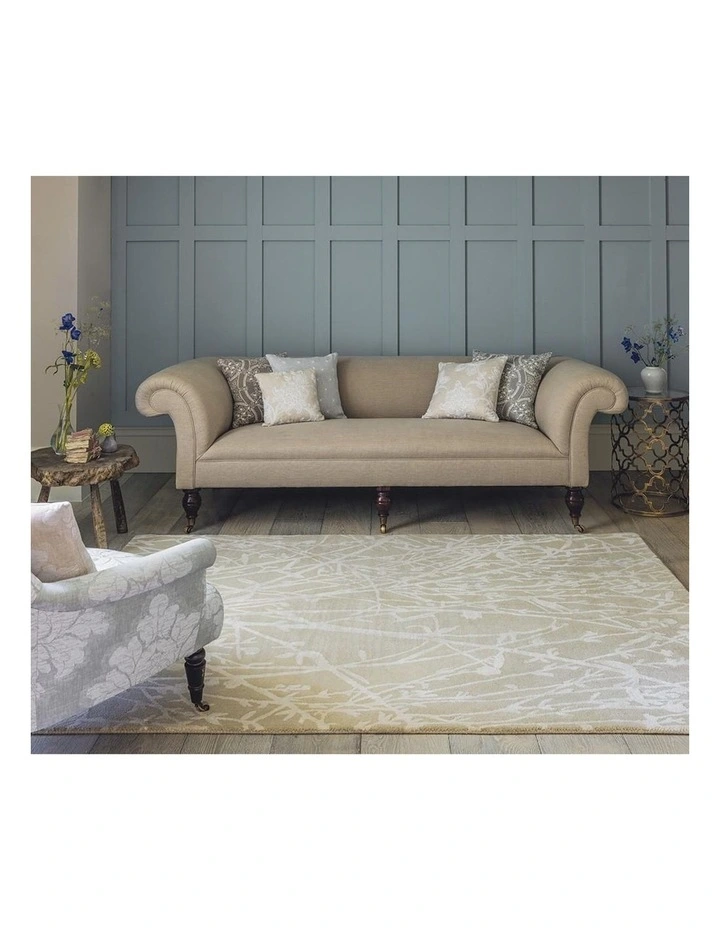 Sanderson Meadow Linen Rug 4 Sanderson Meadow Linen Rug - Image 2