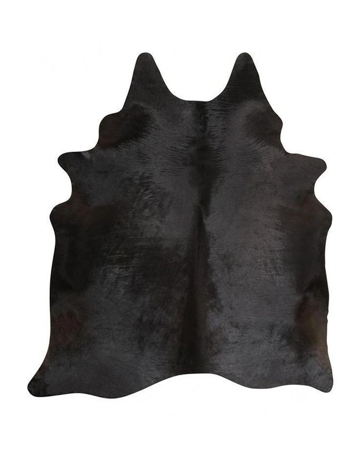Exquisite Natural Cow Hide Black Rug 5 Exquisite Natural Cow Hide Black Rug - Image 3