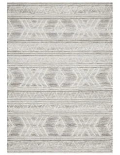 Esha Woven Tribal Rug Natural
