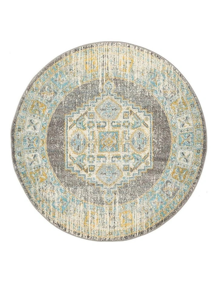 Century 944 Grey Round Rug 3 Century 944 Grey Round Rug
