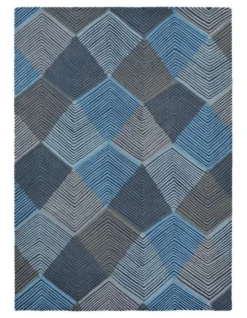 Harlequin Rhythym 40908 Rug In Indigo