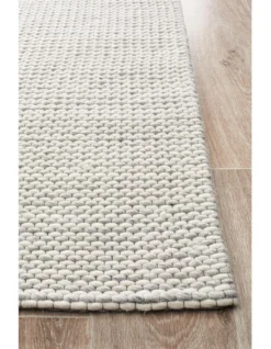 Studio Oskar Felted Wool Striped Rug In Grey White 12 Studio Oskar Felted Wool Striped Rug In Grey White -Furniture Series Store 926434810 4 720x928