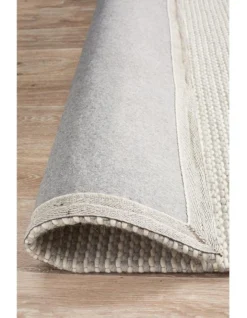 Studio Oskar Felted Wool Striped Rug In Grey White 15 Studio Oskar Felted Wool Striped Rug In Grey White -Furniture Series Store 926434810 7 720x928
