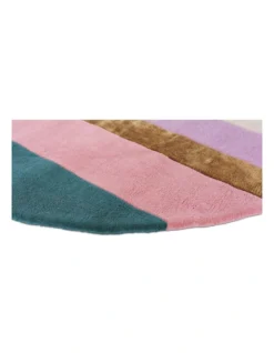 Ted Baker Jardin 160902 Oval Rug In Pink -Furniture Series Store 926496190 5 720x928