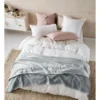Linen House Sena Blanket In Silver -Furniture Series Store 927990640 927990010 1 720x928