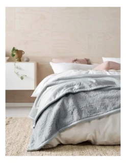 Linen House Sena Blanket In Silver -Furniture Series Store 927990640 927990010 2 720x928