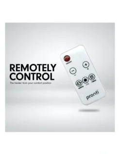 Electric Portable Remote Control Heater Black HEA-PCT-167L-BK -Furniture Series Store 931839580 4 720x928