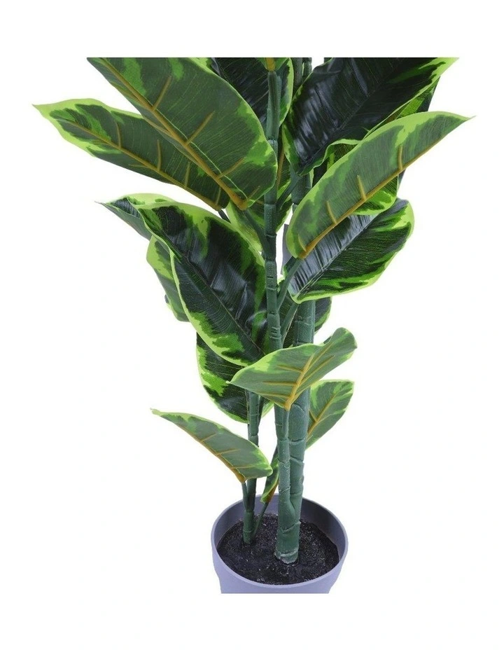 Rubber Fig Artificial Plant 120cm 4 Rubber Fig Artificial Plant 120cm - Image 2