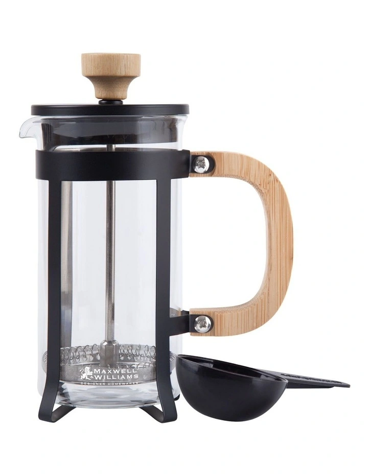 Maxwell & Williams Blend Sumatra Plunger 350ML Black / Bamboo Gift Boxed 3 Maxwell & Williams Blend Sumatra Plunger 350ML Black / Bamboo Gift Boxed