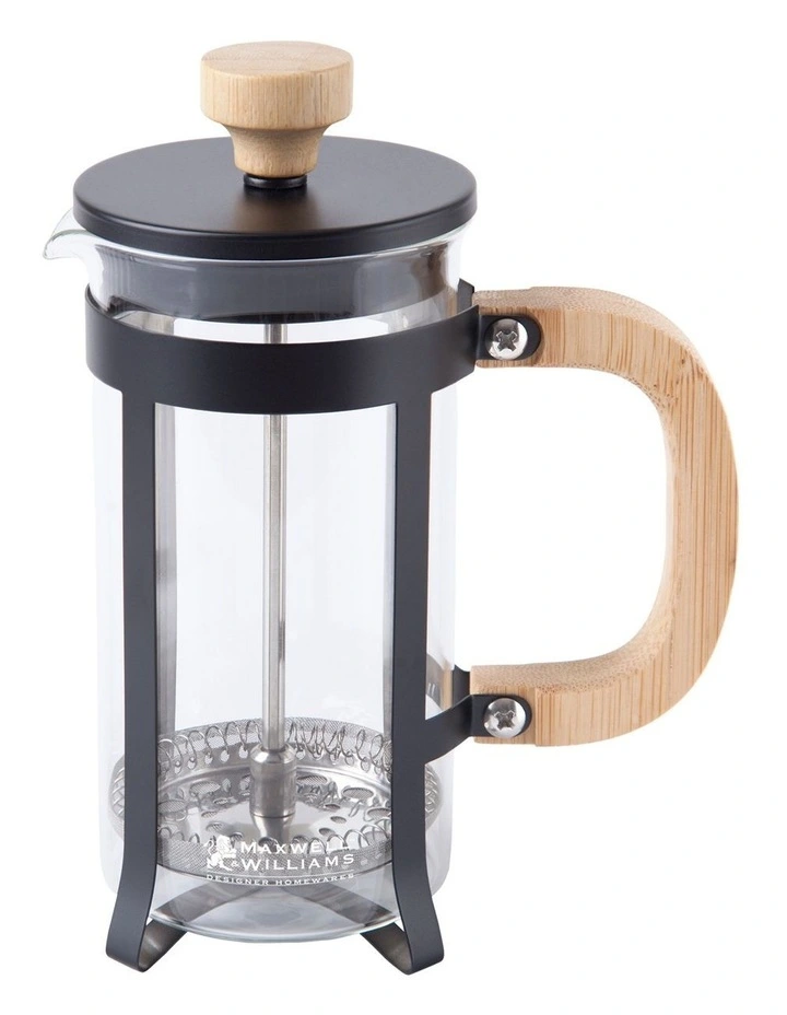 Maxwell & Williams Blend Sumatra Plunger 350ML Black / Bamboo Gift Boxed 4 Maxwell & Williams Blend Sumatra Plunger 350ML Black / Bamboo Gift Boxed - Image 2