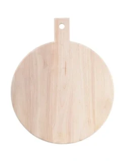 Maxwell & Williams Graze Round Serving Paddle 45x37x2cm In Natural