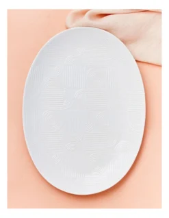 Maxwell & Williams Arc Oval Platter 41x30cm Gift Boxed In White -Furniture Series Store 934423570 4 720x928